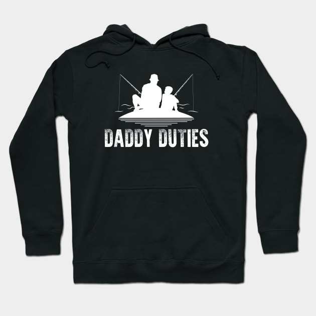 Father and Son Fishing Hoodie by theramashley